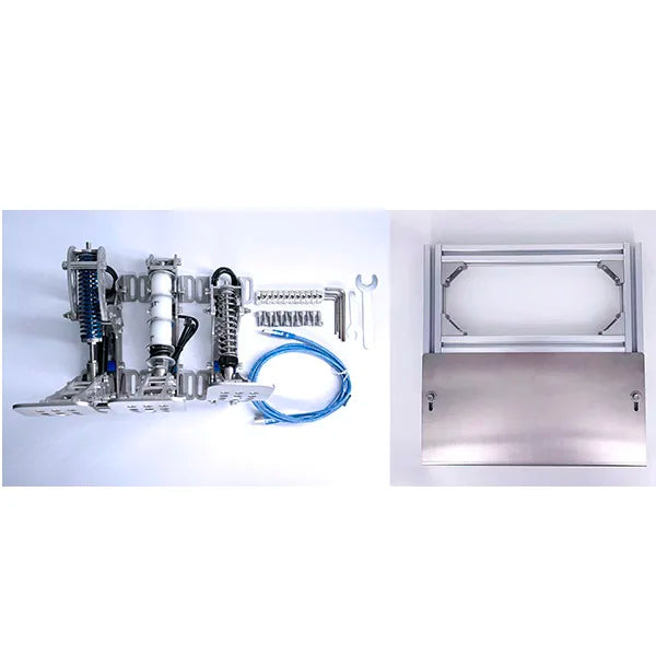 3Pcs Sim Racing Pedals Racing Game Simulator Pressure Sensor Load Cell Pedals Hydraulic Pedal for PC Sim Racing Accessories