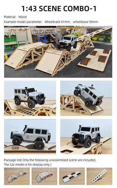 1:43 Crawler Playground Climbing Scene Combo-1