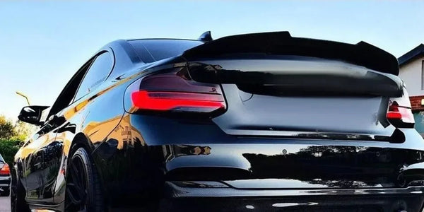 XVIP Fiber M4 Style Car Rear Trunk Spoiler Wing Lip For BMW 2 Series F22 F87 2014-20 M2 Gloss Spoiler Accessories Exterior Wings