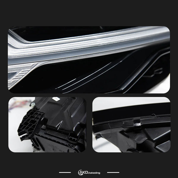AKD Head Lamp for Audi A6 C7 LED Headlight 2012-2018 Headlights A6 C7 DRL Turn Signal High Beam Angel Eye Projector Lens