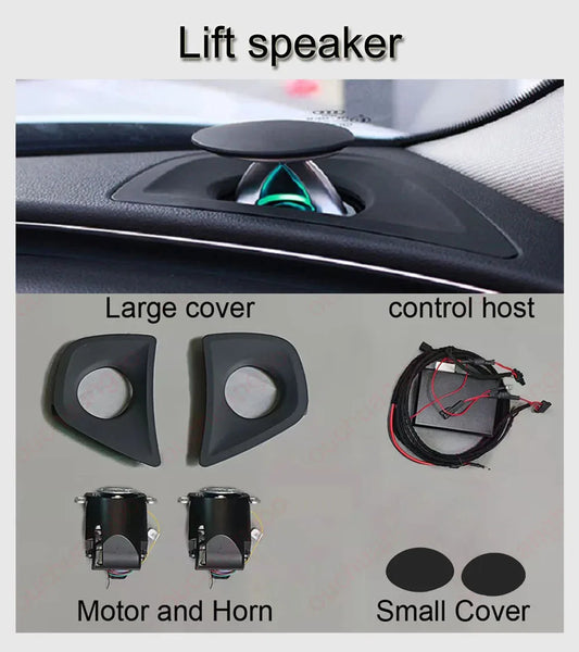 Ouchuangbo Ambient Light For A6 C7 S7 S6 A7 RS6 RS7 2013-2018 environmental Backlight Atmosphere Lamp Kit Symphony 256 Colors