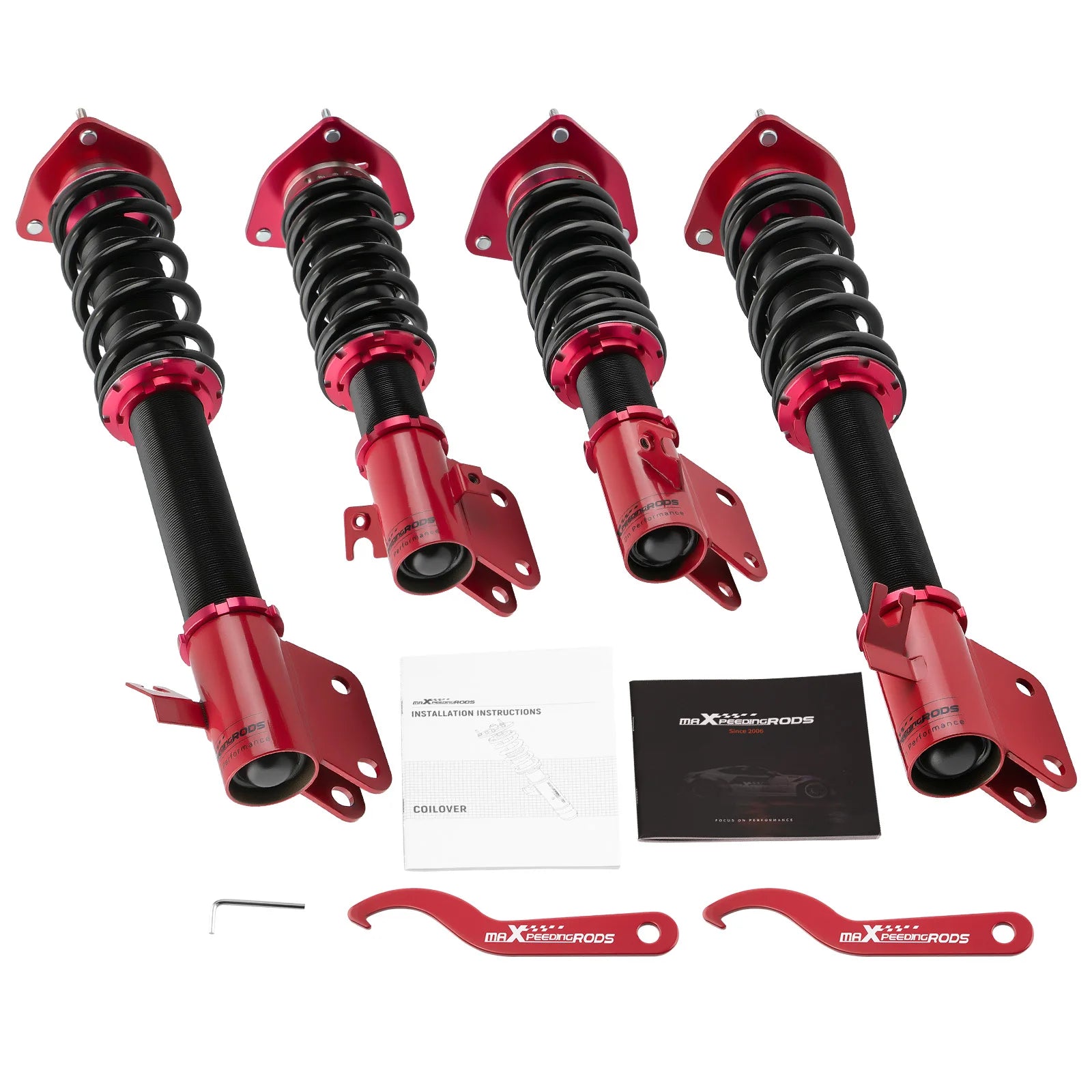 24 Way Coilovers Shocks Springs Kit for Subaru Impreza WRX 02-07 Forester 03-08