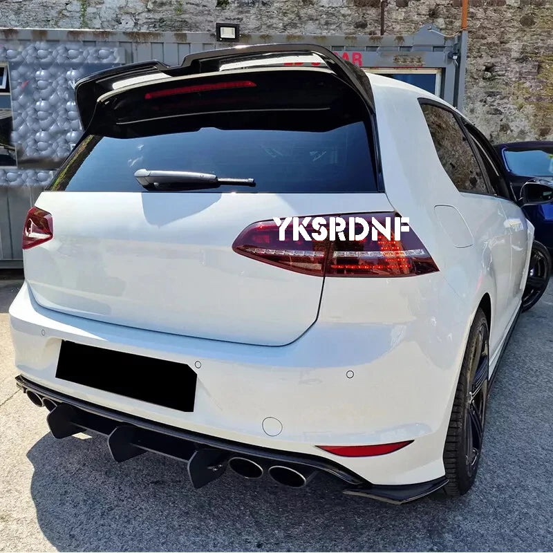 Oettinger Style Roof Spoiler For Volkswagen Golf7 MK7 7.5 GTI GTD GTE (Not For R) ABS Plastic Rear Spoiler Aleron 2013 -2020