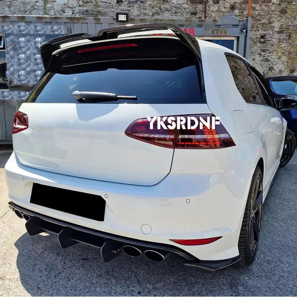 Oettinger Style Roof Spoiler For Volkswagen Golf7 MK7 7.5 GTI GTD GTE (Not For R) ABS Plastic Rear Spoiler Aleron 2013 -2020