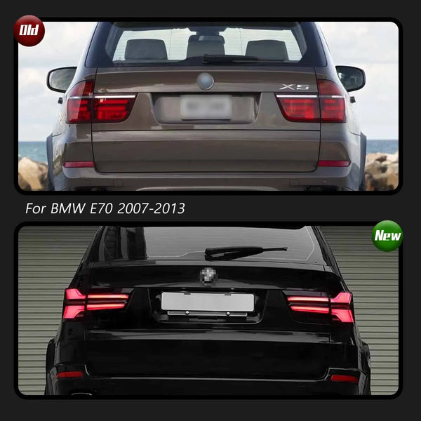 TYPY Car Light For BMW X5 E70 Taillights 2007-2013 LED Car Lamps Daytime Running Lights Dynamic Turn Signals Auto Accessories