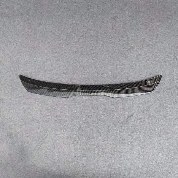 ABS Glossy Black Carbon Lip Spoiler For Seat LEON MK3 FR 2012-2020 5Doors Hatchback Universal Car Tail Wing Decoration