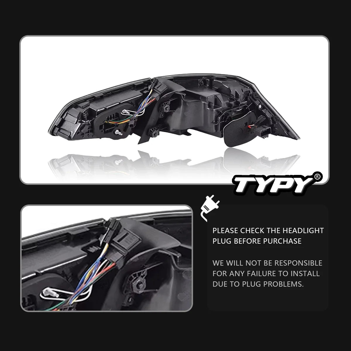 TYPY Car Light For VW Passat B8 Taillights 2015-2020 Upgrade Modified LED DRL Taillamps Dynamic Turn Signal Lamp Car Accessories