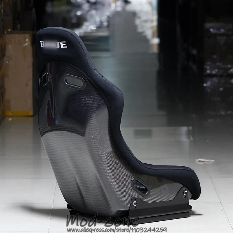 BRD VIOS III LOWMAX Light Weight Carbon Fiber Fiberglass Black BRD Cushions JDM Car Tuning Fixed Bucket Racing Seat