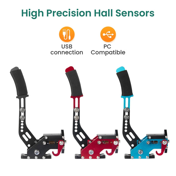 Simsonn Handbrake System Handbrake For Rally compatible with Logitech G29/G27/G25 PC Hall Sensor USB SIM Racing Racing Games