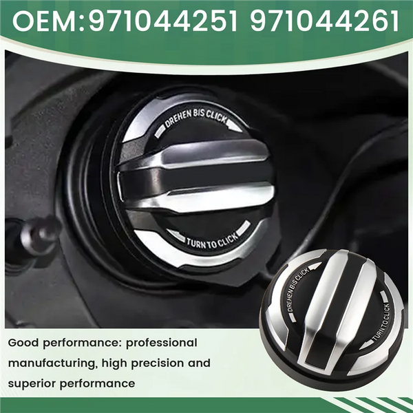 For Boxster Cayman 981 2013-2016 Compatible Car Fuel Cap Oil Tank Cover 971044251 971044261