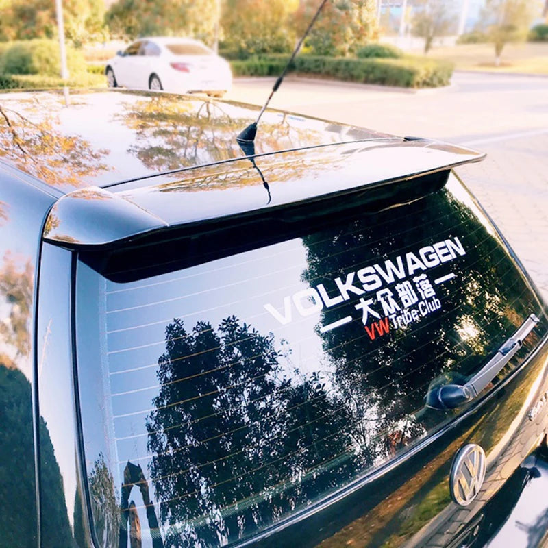 For Volkswagen VW GOLF 4 Roof Spoiler 1998-2004 Mk4 ABS Material Unpainted Color Rear Trunk Lip Spoiler Wing