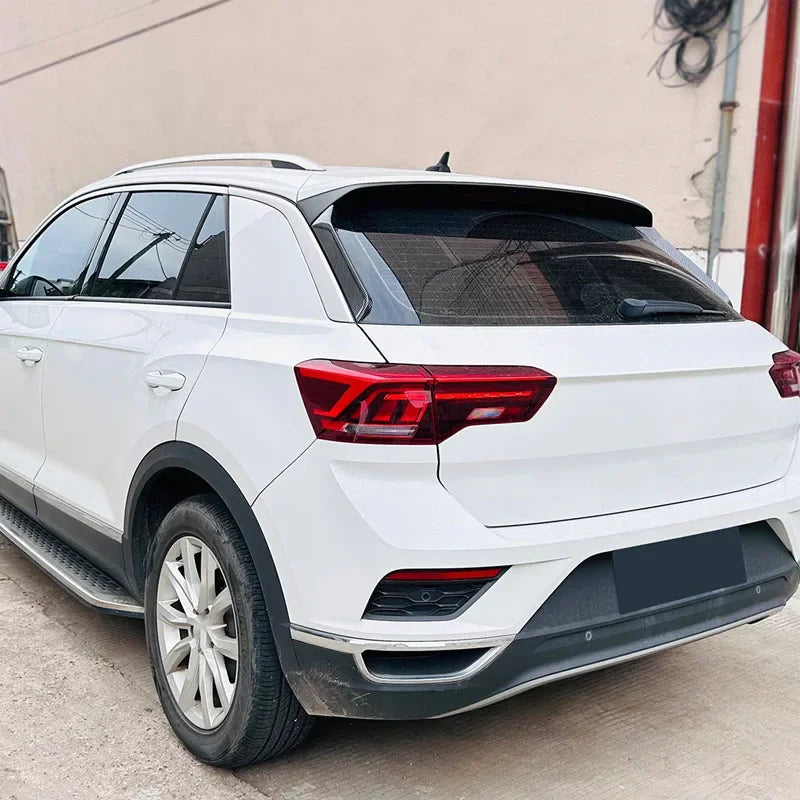 Car Rear Window Side Spoilers Wings Lip Body Kits Splitter  Accessories For VW T-ROC SUV A11 MK1 R R-Line TSI TDI 2017-2023