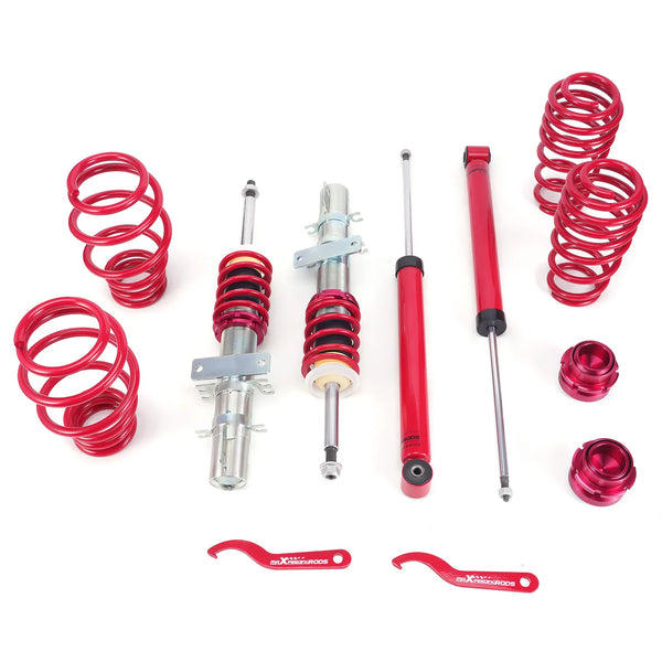 Coilovers Spring Suspension Struts for VW Polo MK4 9N For SKODA FABIA MK1 Saloon (6Y3) 10/1999-12/2007 notchback