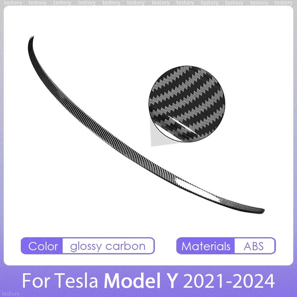 For Tesla Spoiler Model Y Juniper 2025 Accessories Spoilers Wings for Tesla Model 3 Highland 2025 3/Y 2017-2025 ABS Material