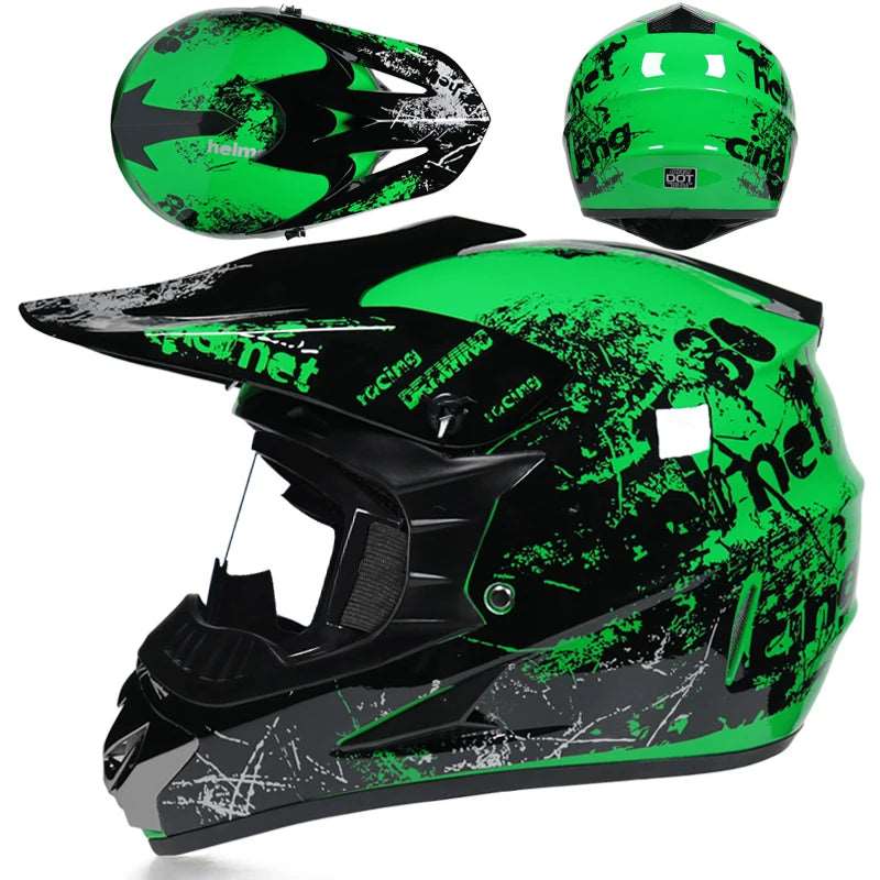 Lionstar Professional Unisex ABS Certified Motocross Helmet