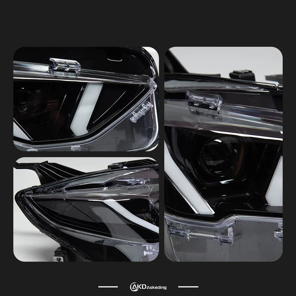 AKD Head Lamp for Trumpchi Empow LED Headlight 2020-2024 Headlights Empow DRL Turn Signal High Beam Angel Eye Projector Lens