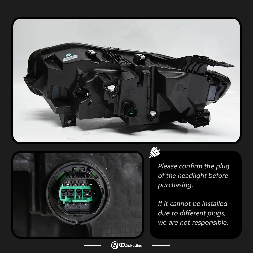 AKD Head Lamp for Trumpchi Empow LED Headlight 2020-2024 Headlights Empow DRL Turn Signal High Beam Angel Eye Projector Lens