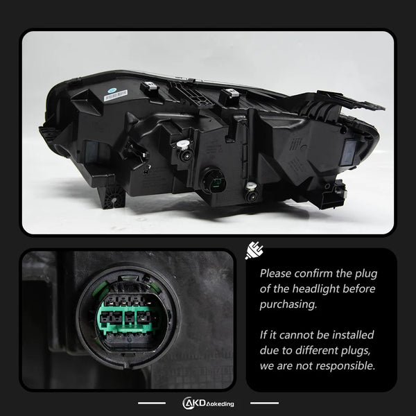 AKD Head Lamp for Trumpchi Empow LED Headlight 2020-2024 Headlights Empow DRL Turn Signal High Beam Angel Eye Projector Lens