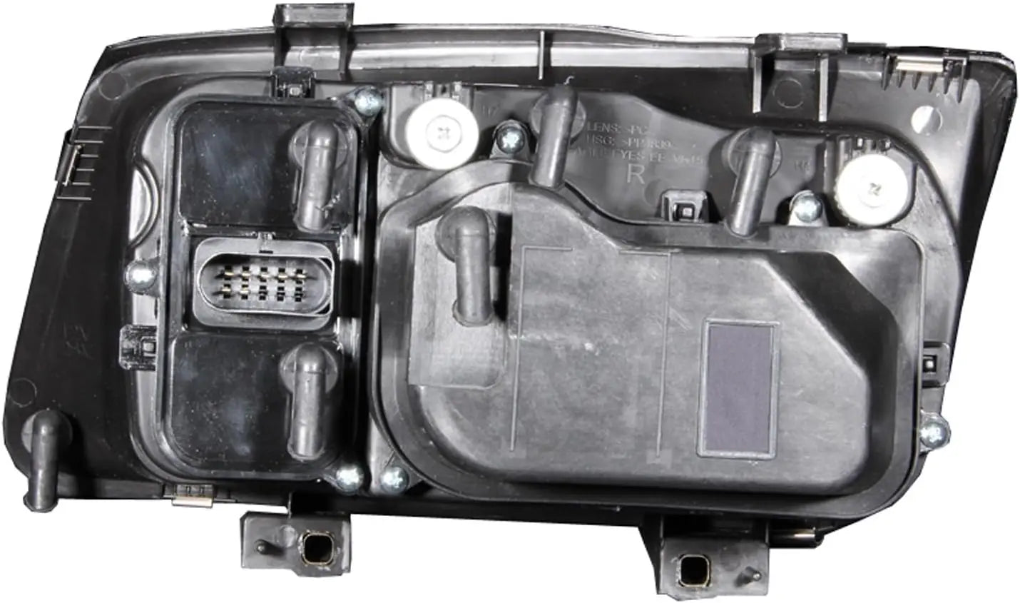 Front light Dual Halo Projector Headlights w/ LED Light Strip FOR 1999-2005 Volkswagen Jetta/Bora Mk4 (Black/Clear)