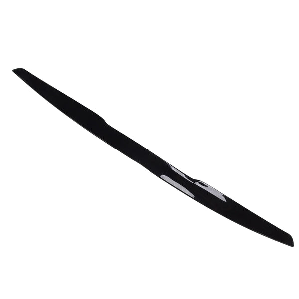 113cm*7cm Rear Roof Trunk Spoiler Lip Tail Wing Rubber Glossy Black Anti UV for Car High Gloss Anti-ultraviolet Varnish