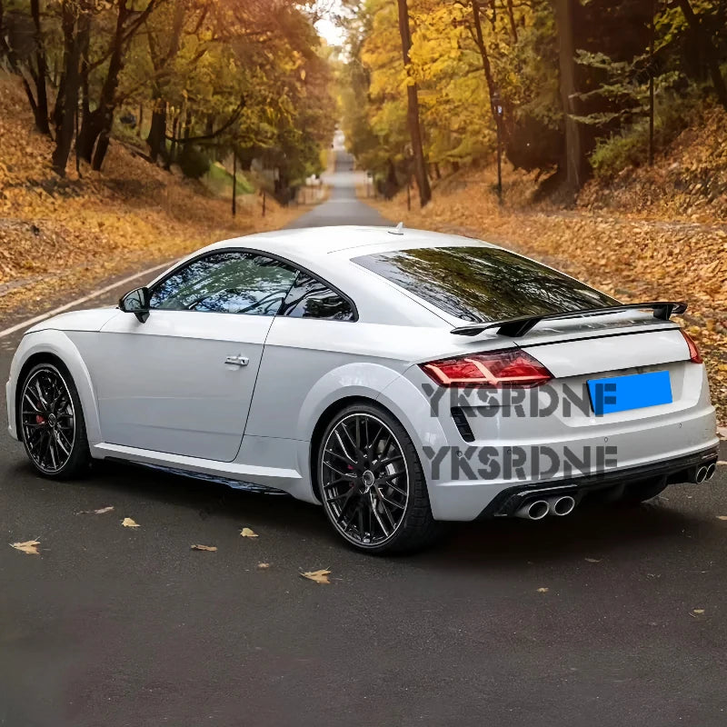 Carbon Fiber Car Rear Trunk Spoiler Wings For Audi TT MK2 MK3 8S TTS TTRS Sline Coupe 2008-2020 Rear Spoiler Boot Lid Wing Lip