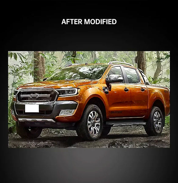 Auto Parts LED Head Lamps Car Headlights Assembly Front Lamp 2015-2018 2019 2020 w/Sequential Turn Signal For Ford Ranger T6 T7