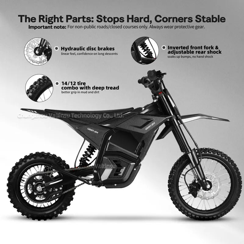 VALTINSU EM-5 48V 2500 W Off-Road Electric Dirt Bike All Terrain Electric Pit Bike