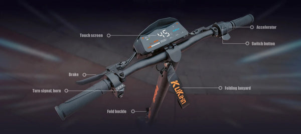 KuKirin G2 Electric Scooter 45km/h Max Speed 800W Motor 48V 15Ah Super Large Battey Electric Scooter