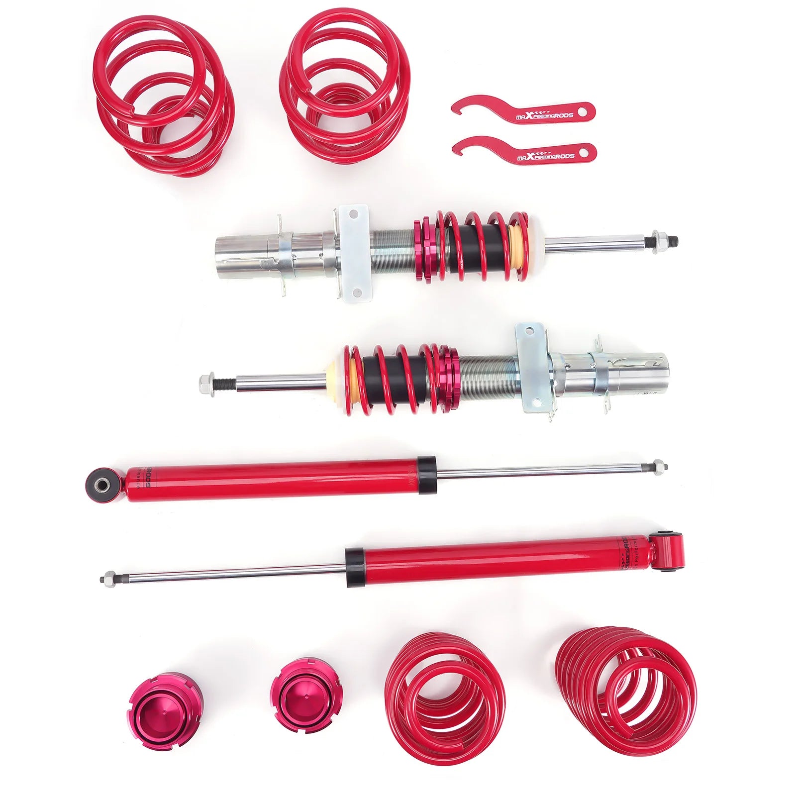 Coilovers Spring Suspension Struts for VW Polo MK4 9N For SKODA FABIA MK1 Saloon (6Y3) 10/1999-12/2007 notchback