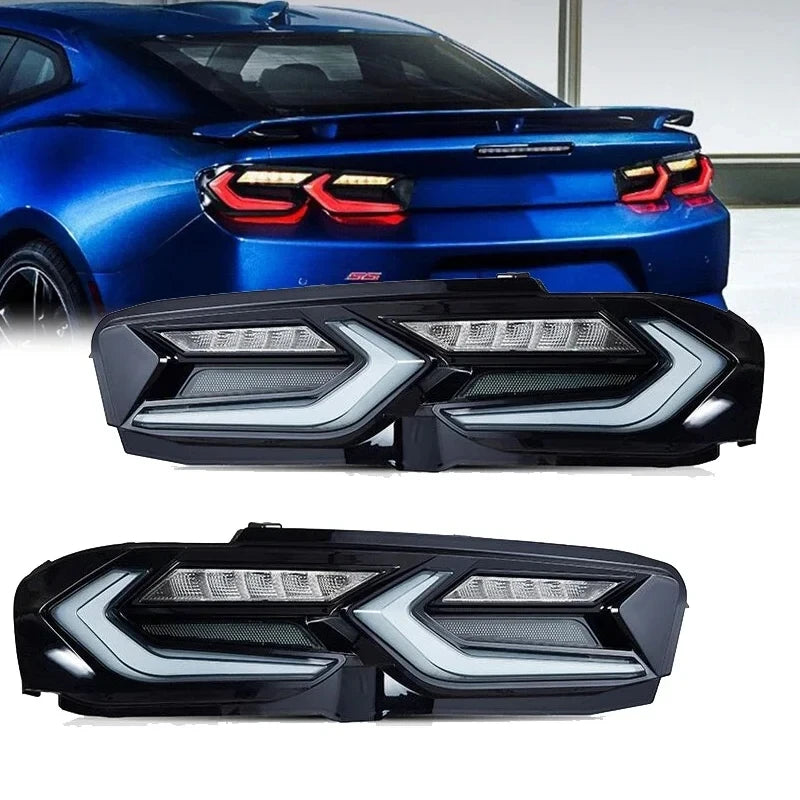 Taillight For Chevrolet Camaro 6th Gen Facelift LED Rear Tail Lamps 2019-2023 1SS 2SS 2LT 1LT 2LS ZL1 Sequential Turn Signal