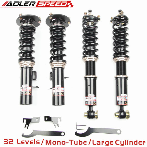 S+ FOR BMW 5-Series RWD E34 Coilovers Lowering Kit Adjustable Height Shocks Suspension Upgrade for Enhanced Driving Performance
