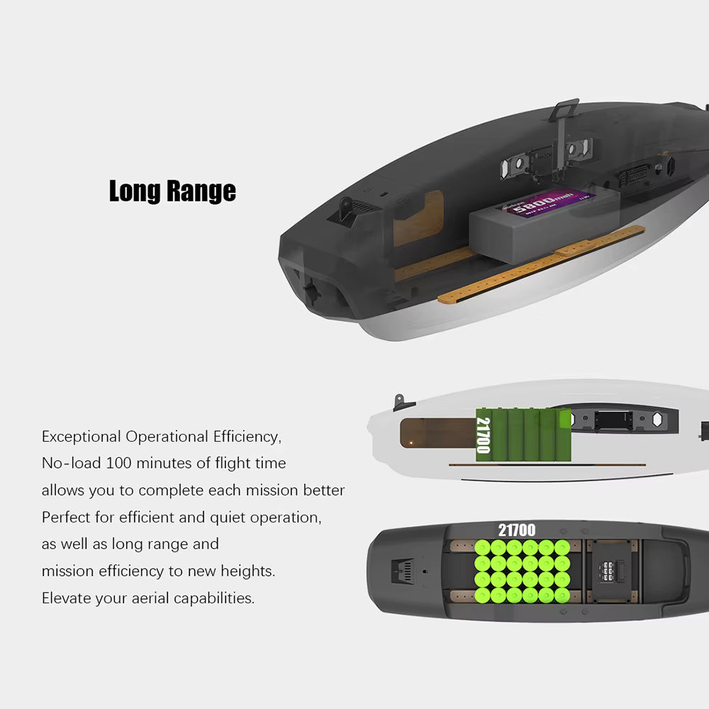 Hee Wing T2 Cruza VTOL FPV Plane (PNP+FC and Carry Case)