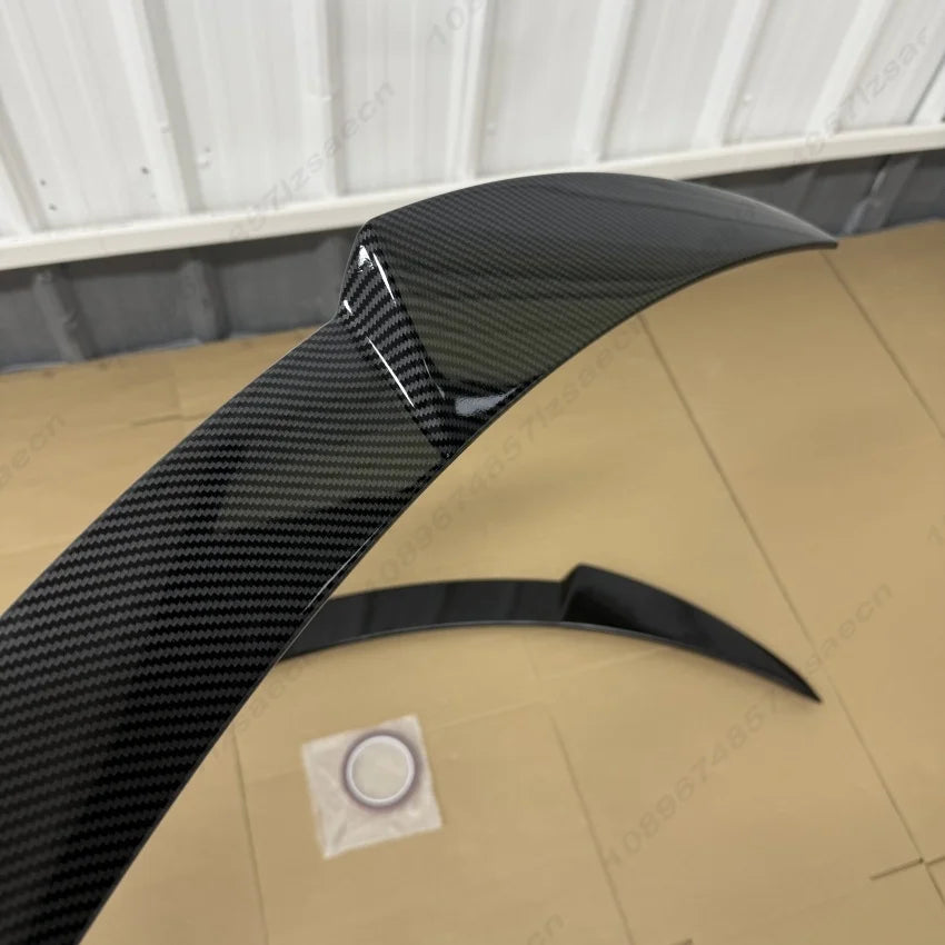 For Mercedes CLA C117 CLA180 CLA200 CLA260 CLA45 AMG 2013-2018 Car Rear Boot Trunk Spoiler Wing Body kit Gloss Black Carbon Look