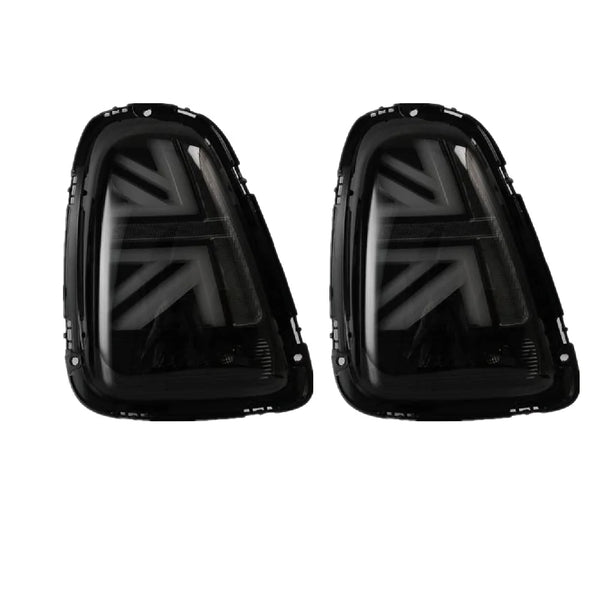 Union Jack Led Tail lights Assembly For BMW Mini Cooper R56 R57 R58 R59 2007-2013 Rear Lamp DRL Fog Taillights Plug and Play