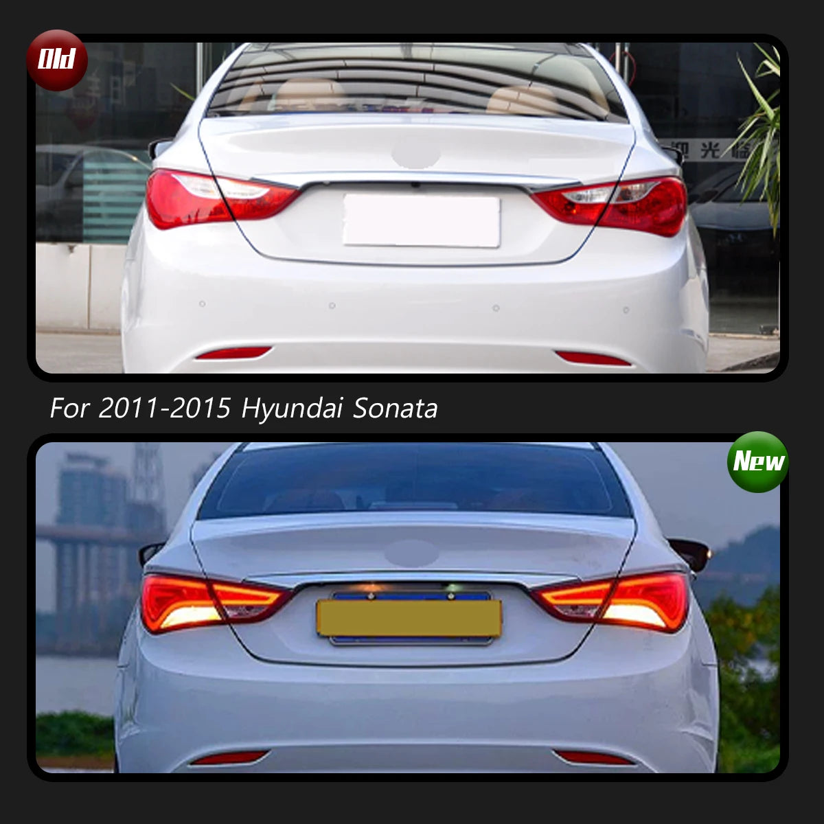 TYPY Car Tail Lights For modern Sonata 2011-2015 LED Car Tail Lamp Daytime Running Lights Car Accessories