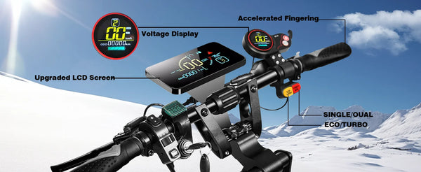 TOURSOR X8 PRO adult electric scooter 4000W*2 motor 60V 38.8AH Folding E-scooter 14-inch off-road tire mountain Escooter