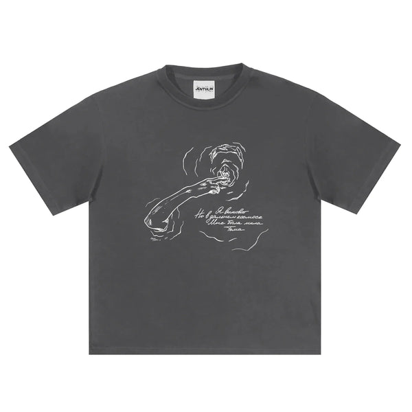 Smoke Oversized T Shirt