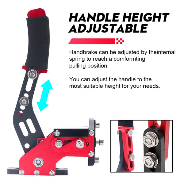 Usb Simracing Hand Brake Pc Mechanical Drift Handbrake for Game Steering Wheel Sim Racing Handbrake Cockpit Usb El Brakes Lever