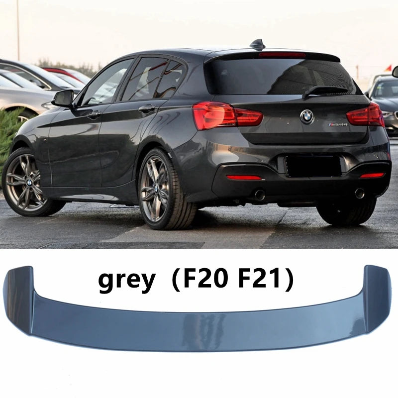 For Bmw F20 F21 1 Series 1ER Hatchback 120i 118i 116i Roof Spoiler 2012 to 2019 year Rear Roof Wing By Carbon Fiber Glossy