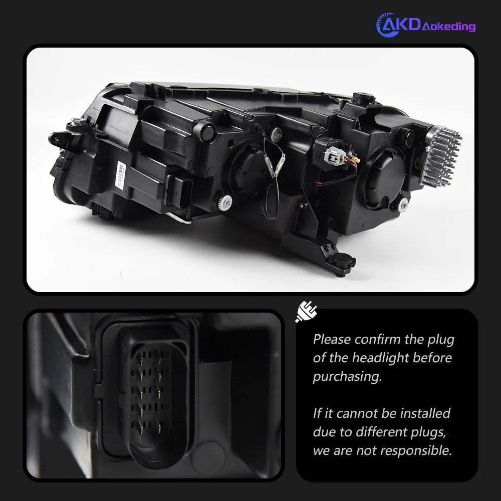 AKD Car Styling for VW Tiguan Headlights 2017-2021 Tiguan LED Headlight DRL Hid Head Lamp Angel Eye Bi Xenon Beam Accessories