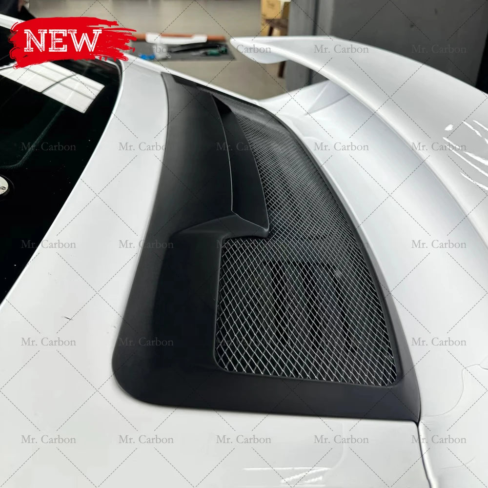 FOR PORSCHE 2012-2016 991.1 CARRERA/TARGA UPGRADE 911R PLASTICS REAR DECKLID GRILLE TRIM BODY KIT FOR CARRERA 4/4S TRUNK GRILLS