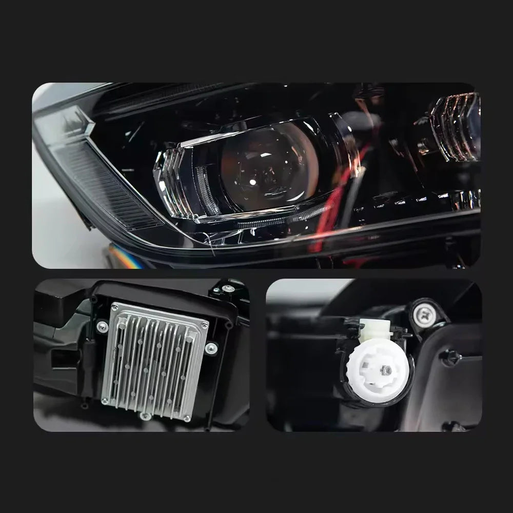 TYPY New LED Head Lamp Upgrade Modified For VW Passat B8 LED Headlight 2016-2022 Dynamic Signal Head Lamp Auto Accessories