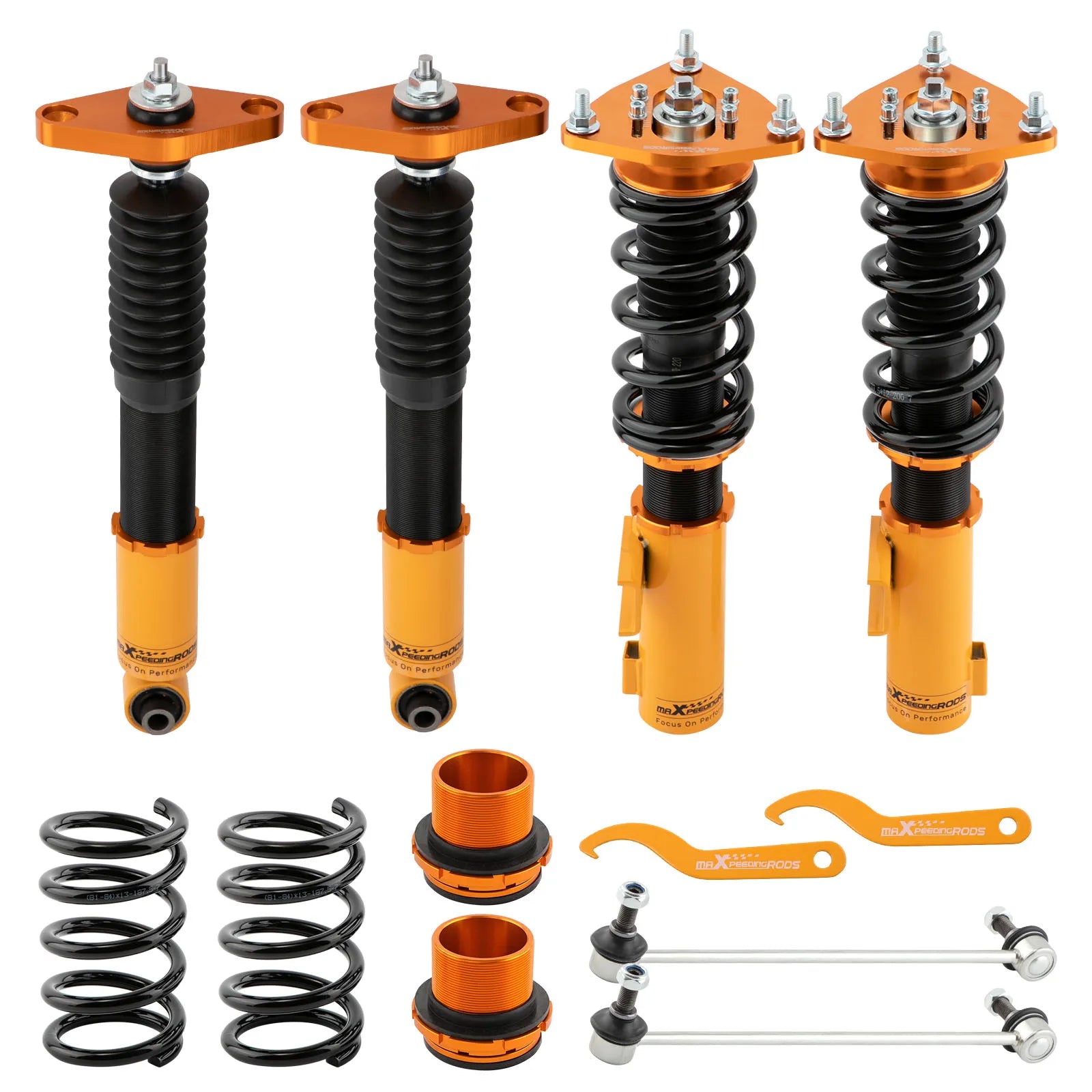 Maxpeedingrods  Coilovers Set for Hyundai Genesis Coupe 2-Door 2011-2015 Shock Absorbers Struts