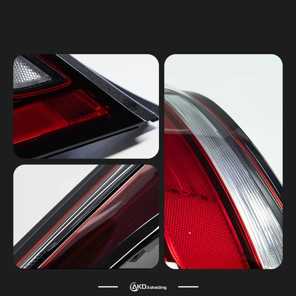 AKD Car Styling Tail Lamp for Jaguar XJ XJLTail Lights 2010-2018 XJL LED Tail Light DRL Brake Reverse Stop Lamp Automotive