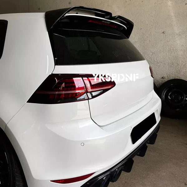 Oettinger Style Roof Spoiler For Volkswagen Golf7 MK7 7.5 GTI GTD GTE (Not For R) ABS Plastic Rear Spoiler Aleron 2013 -2020