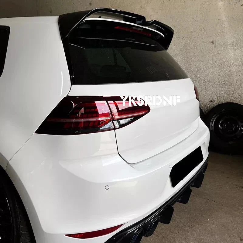 Oettinger Style Roof Spoiler For Volkswagen Golf7 MK7 7.5 GTI GTD GTE (Not For R) ABS Plastic Rear Spoiler Aleron 2013 -2020