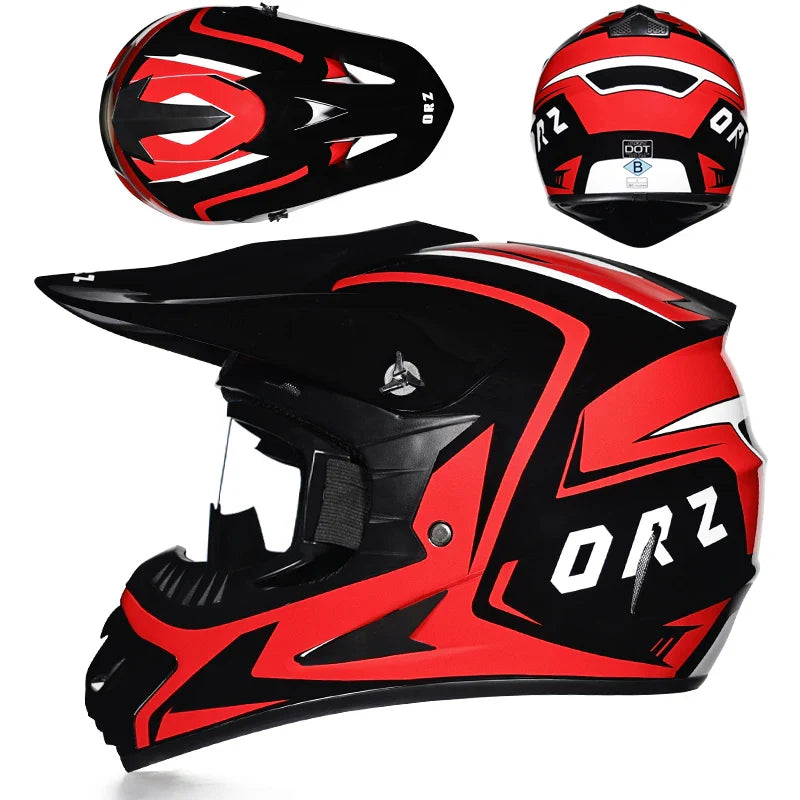 Lionstar Professional Unisex ABS Certified Motocross Helmet