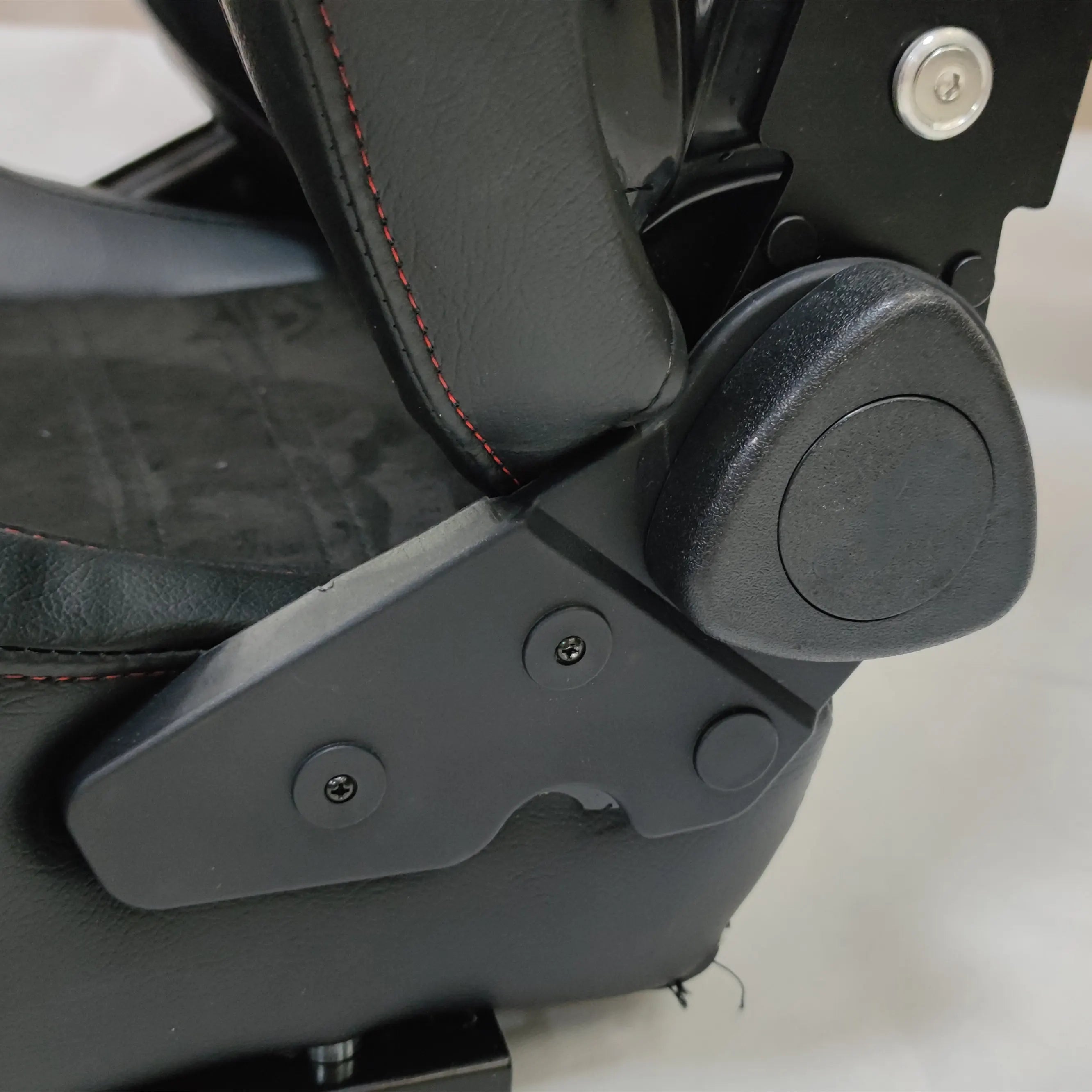 Customizable racing seats High quality Universal Slider Black Suede Fiberglass Back Bucket Racing Seats