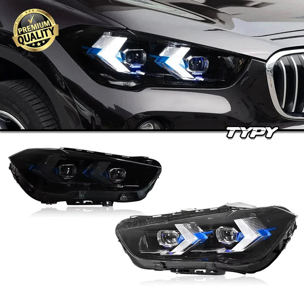 TYPY Car For BMW X1 F48 F49 LED Headlight 2016-2019 Upgrade Modified New DRL Dynamic Turn Signal LED Headlight Auto Accessories