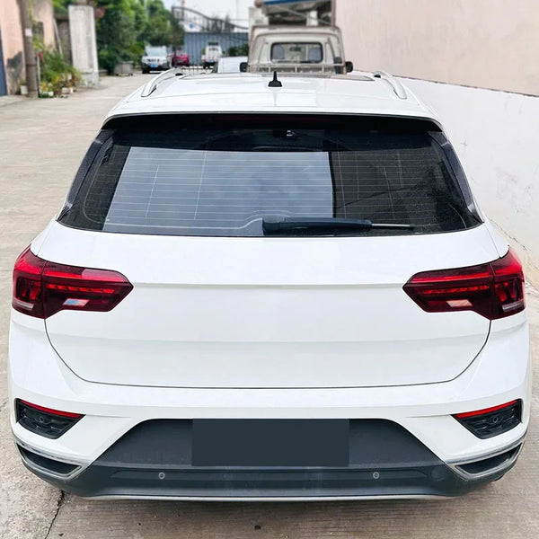 Car Rear Window Side Spoilers Wings Lip Body Kits Splitter  Accessories For VW T-ROC SUV A11 MK1 R R-Line TSI TDI 2017-2023